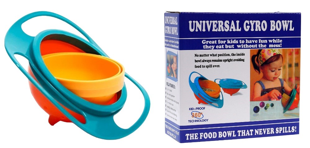 Castron pentru copii rotativ Gyro bowl (S3/P2)