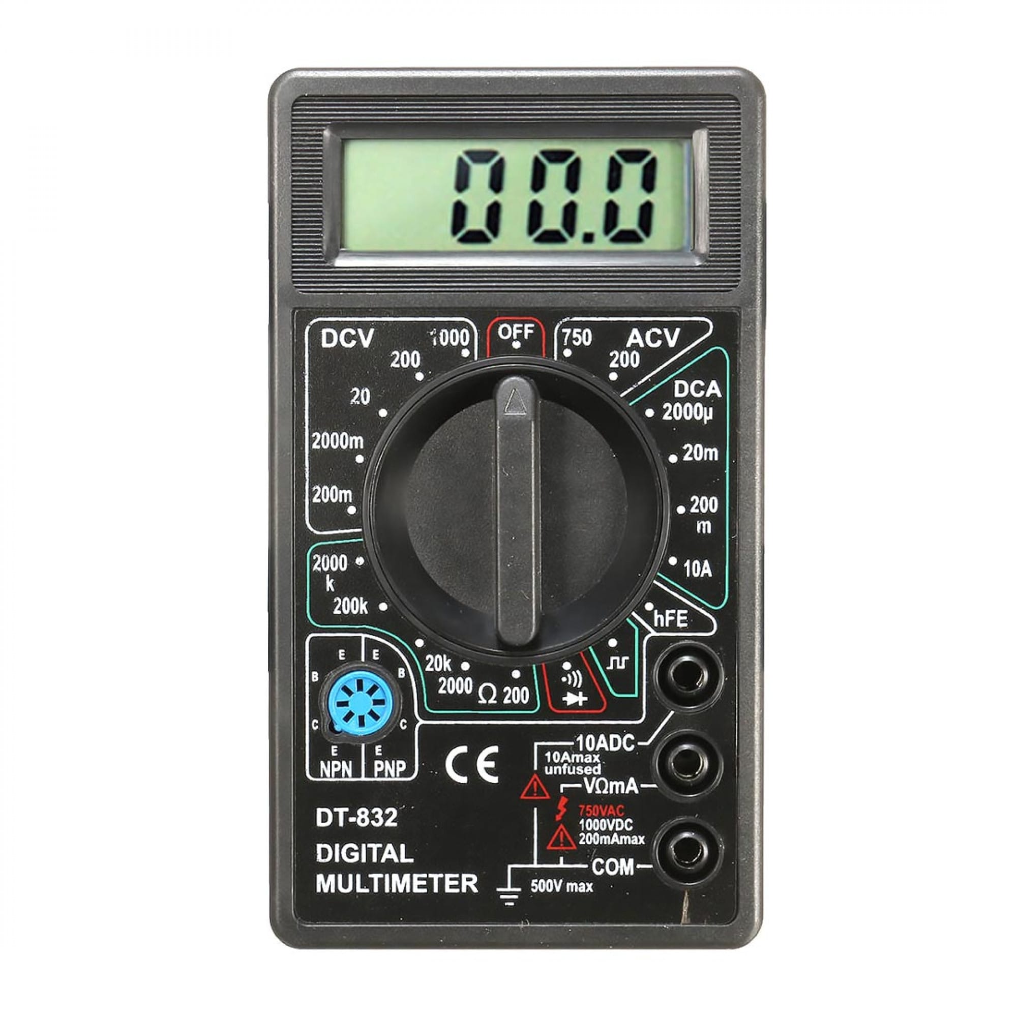 Multimetru digital DT 832 (S11/P2)