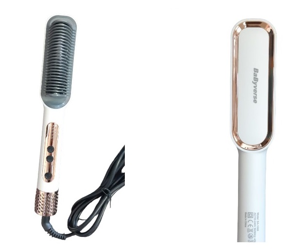 Perie de coafat - BaByverse BA 1088 - Alb (S5/P3)