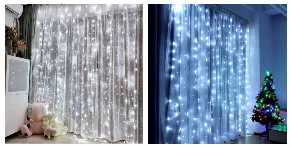 Grid-Ghirlanda, 320 becuri LED, IT-RAINS320-W (S0)