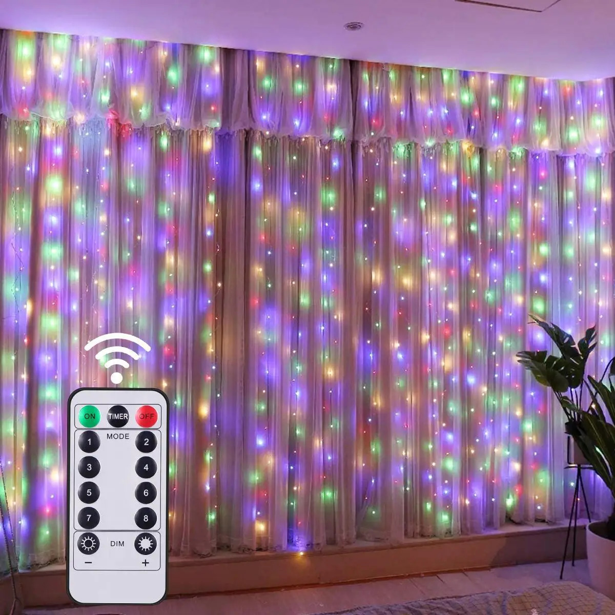 Ghirlanda Curtain 300M-2, 3x3m, USB (S19/P3)