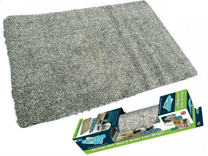 Covoraș pentru ușă super-imbibabil SUPER CLEAN MAT - Gri (S14/P3)