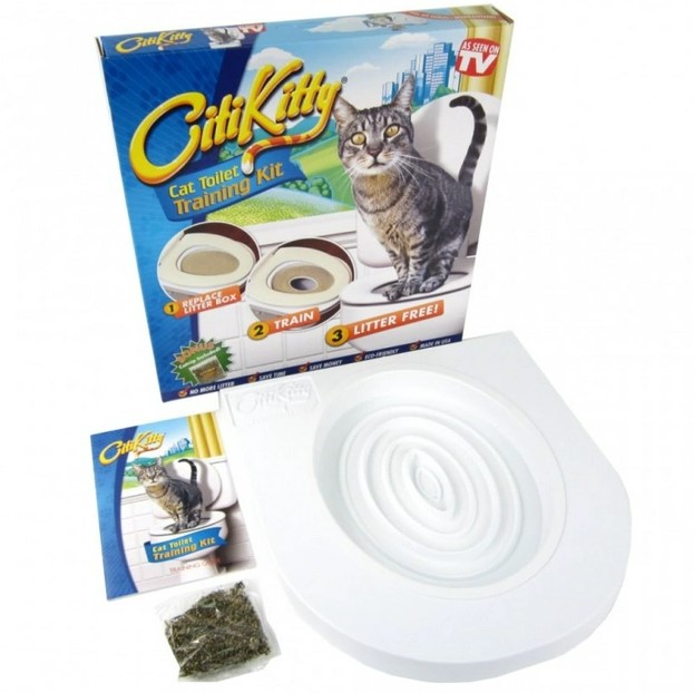 Kit pentru educarea pisicilor la toaleta Citi Kitty (S11/P5)