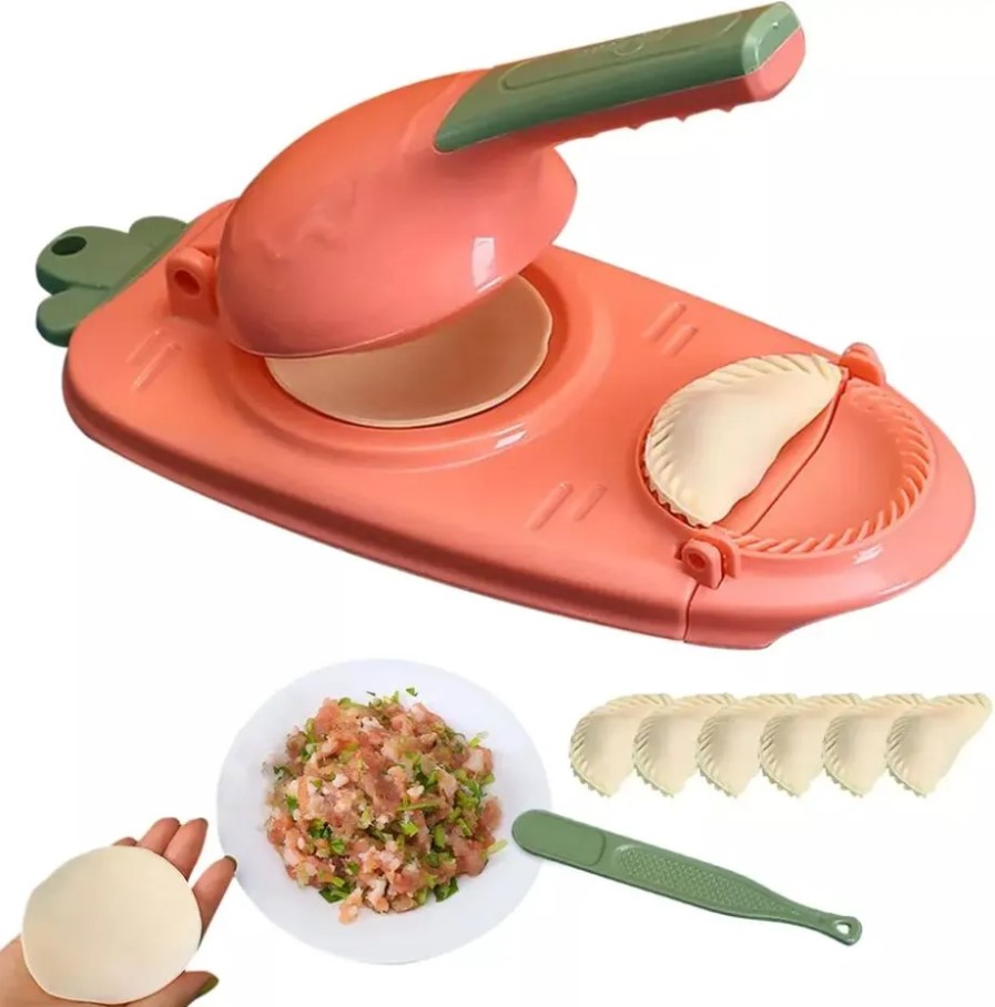 Ручной инструмент для лепки пельменей/равиоли - Коралловый
