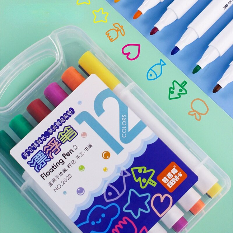 Set de markere Markers for kids 12 buc (S13/P1)