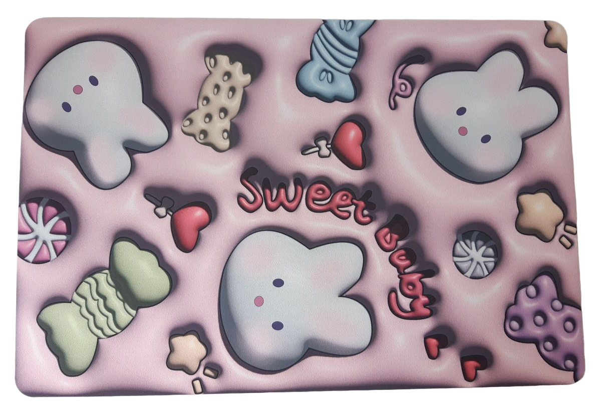 Коврик быстросохнущий с 3D-рисунком - Sweet Baby (60x40 см)