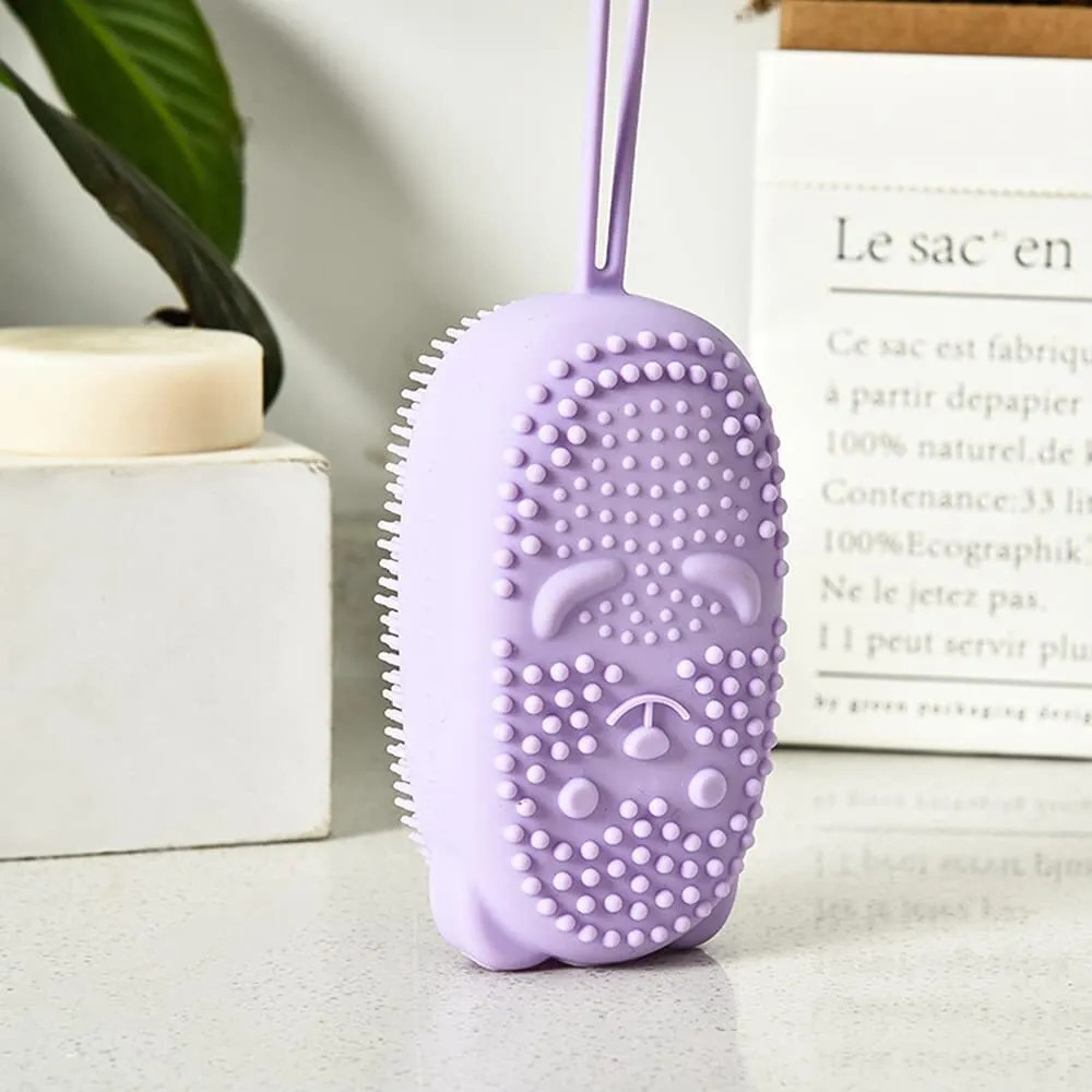 Perie de baie cu peri moi H01 DX9962 Violet (S0)