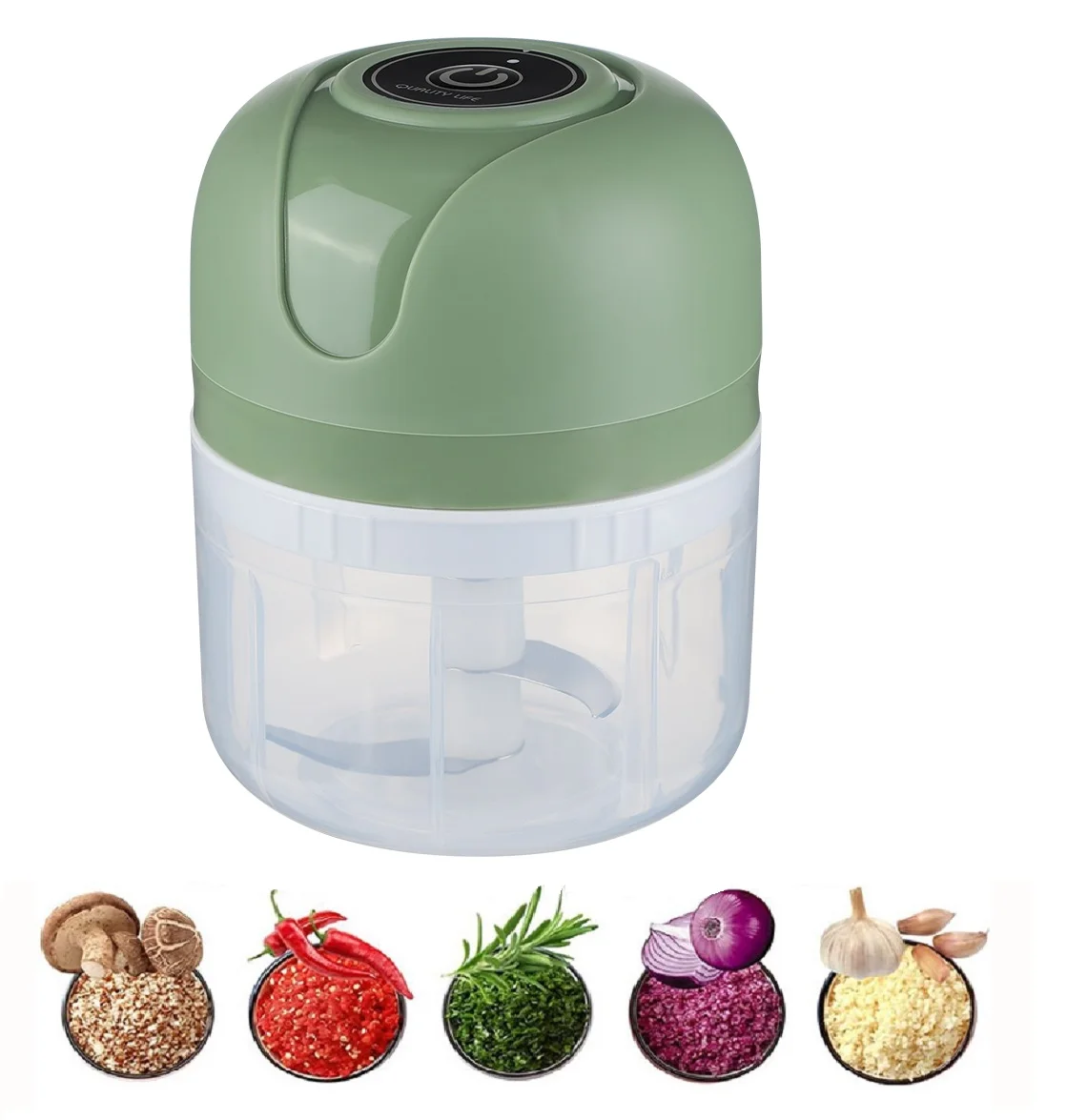 Maruntitor mini pentru legume Garlic Beater USB (S4/P3)