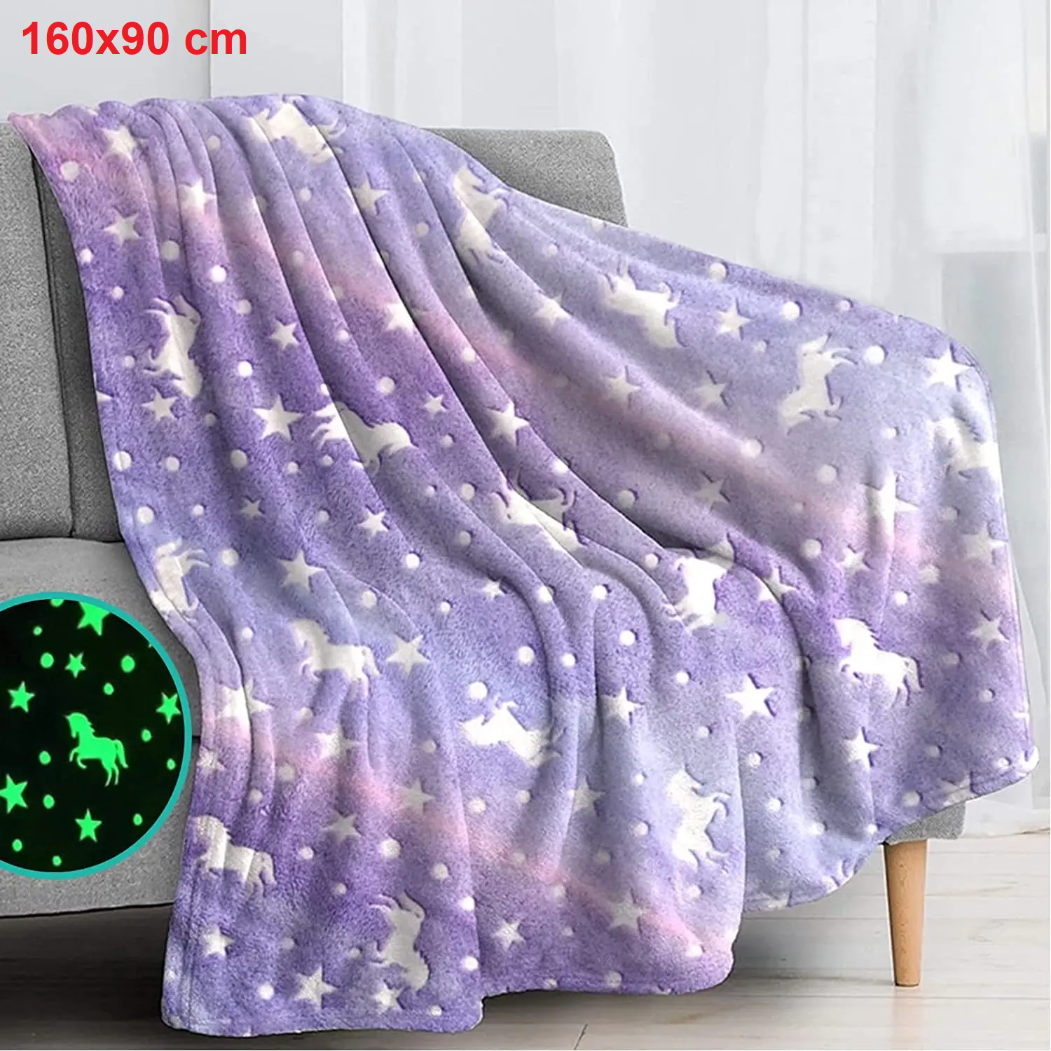 Pătură luminoasa 160х90 cm (S20/P2)
