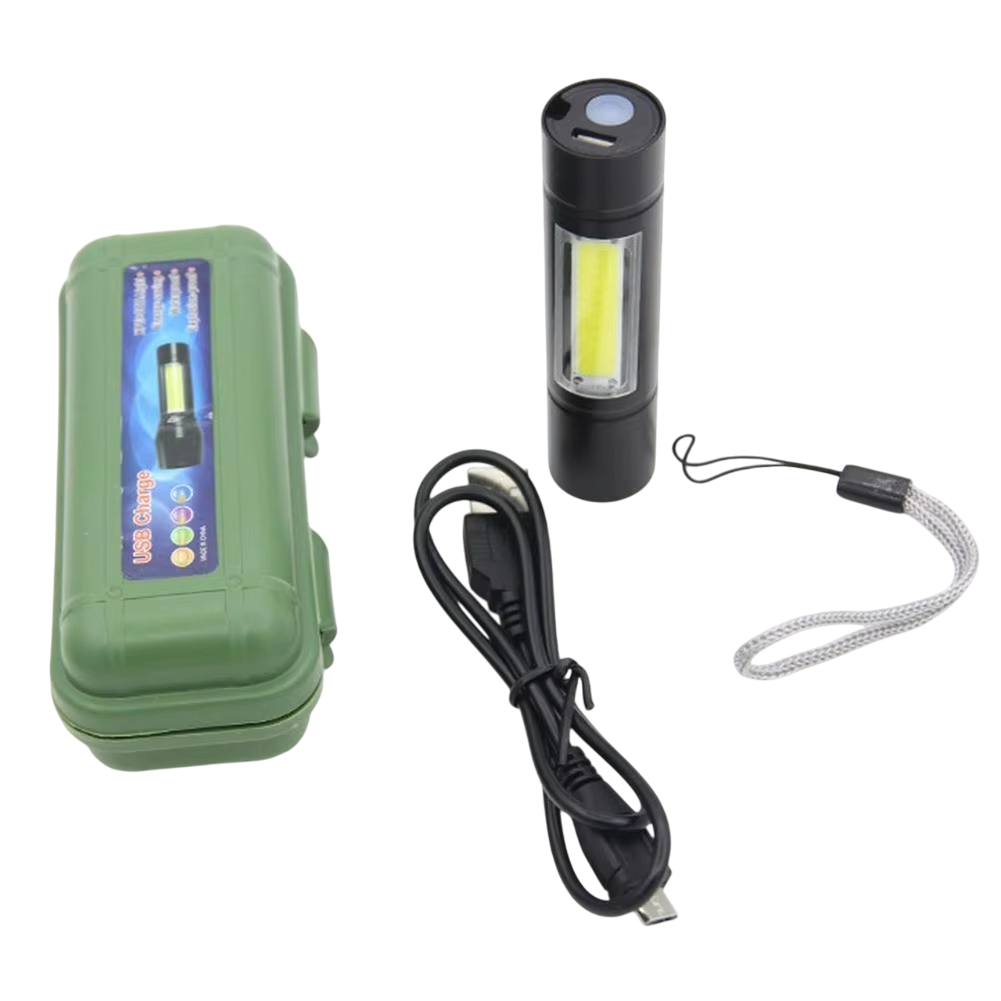 Lanterna Bailong Police COB USB BL-515 (S18/P4)