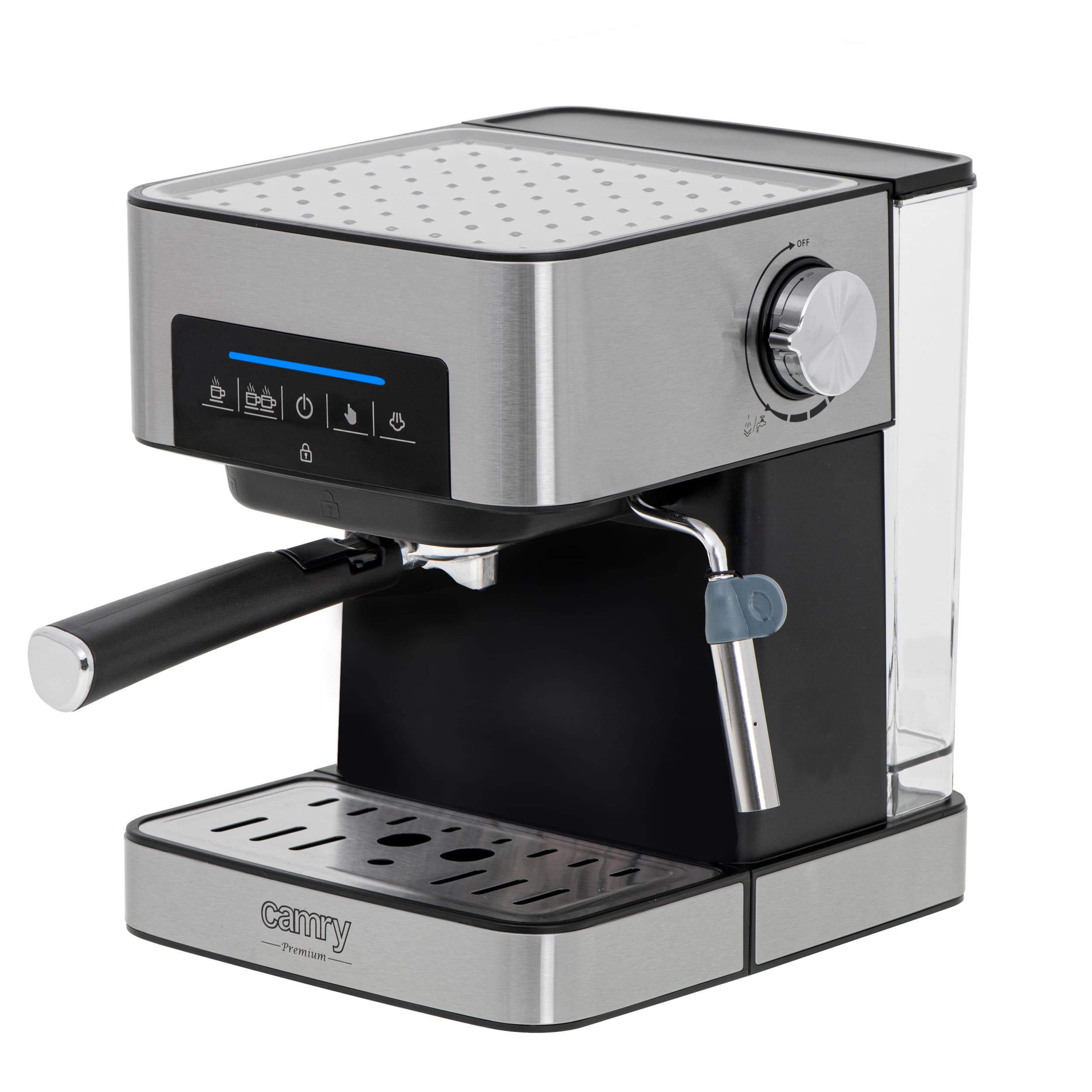 Aparat de cafea  Espessor manual, Metalic, Metal/Plastic Camry CR 4410 (S1/P2)