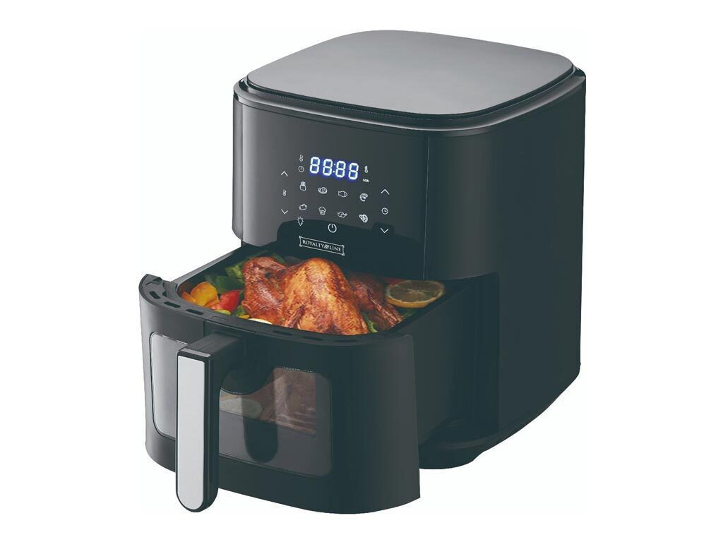 Friteuză cu coș detașabil Royalty Line RL-AF5408 6.5lt Black (S1/P5)