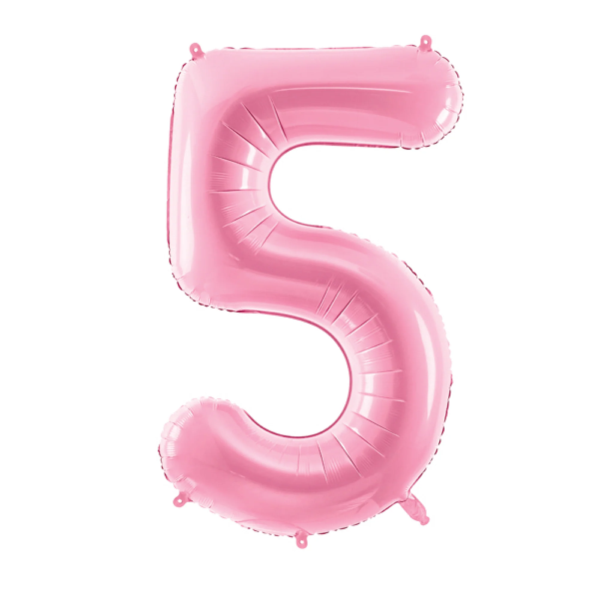 Цифра фольга Pink 5