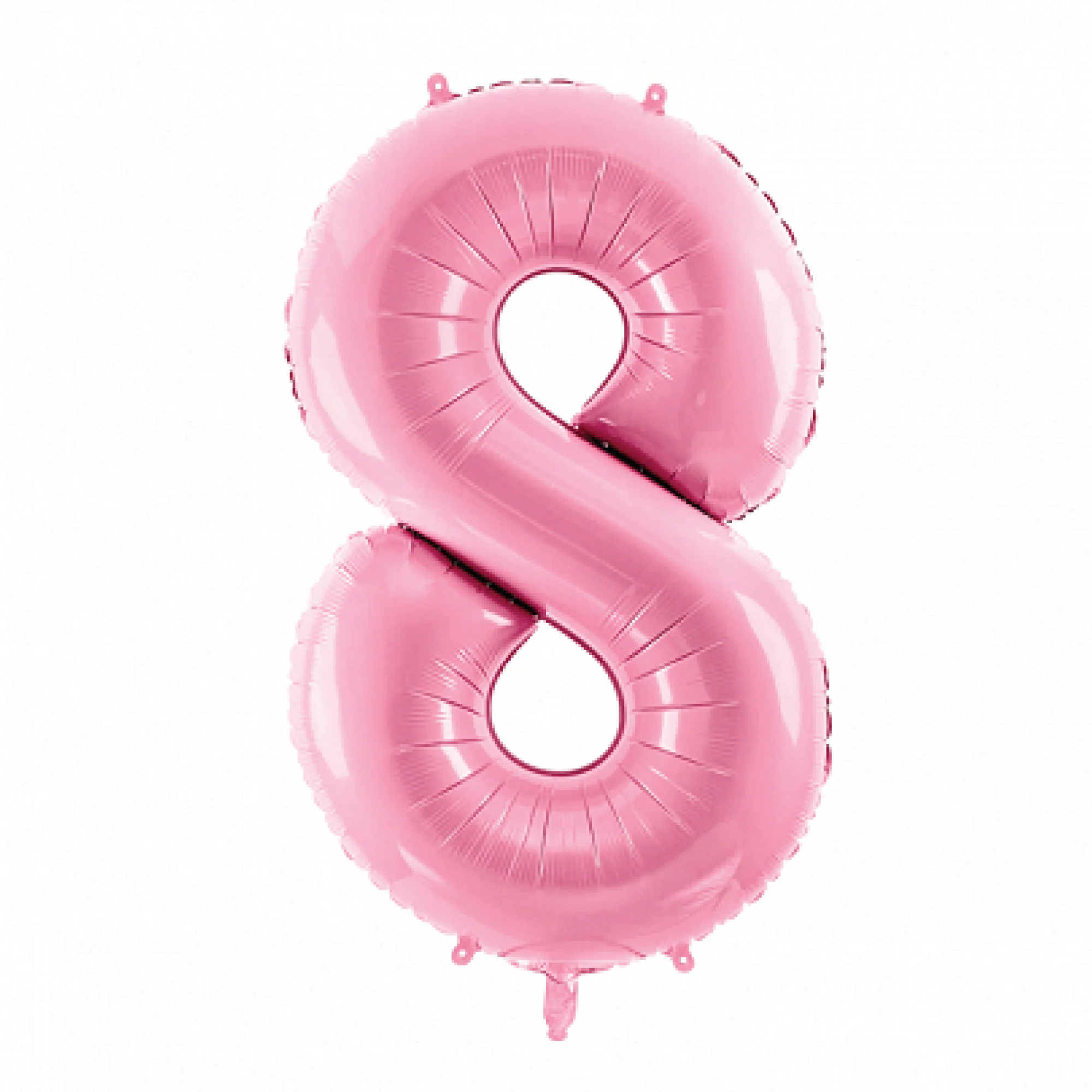 Цифра фольга Pink 8