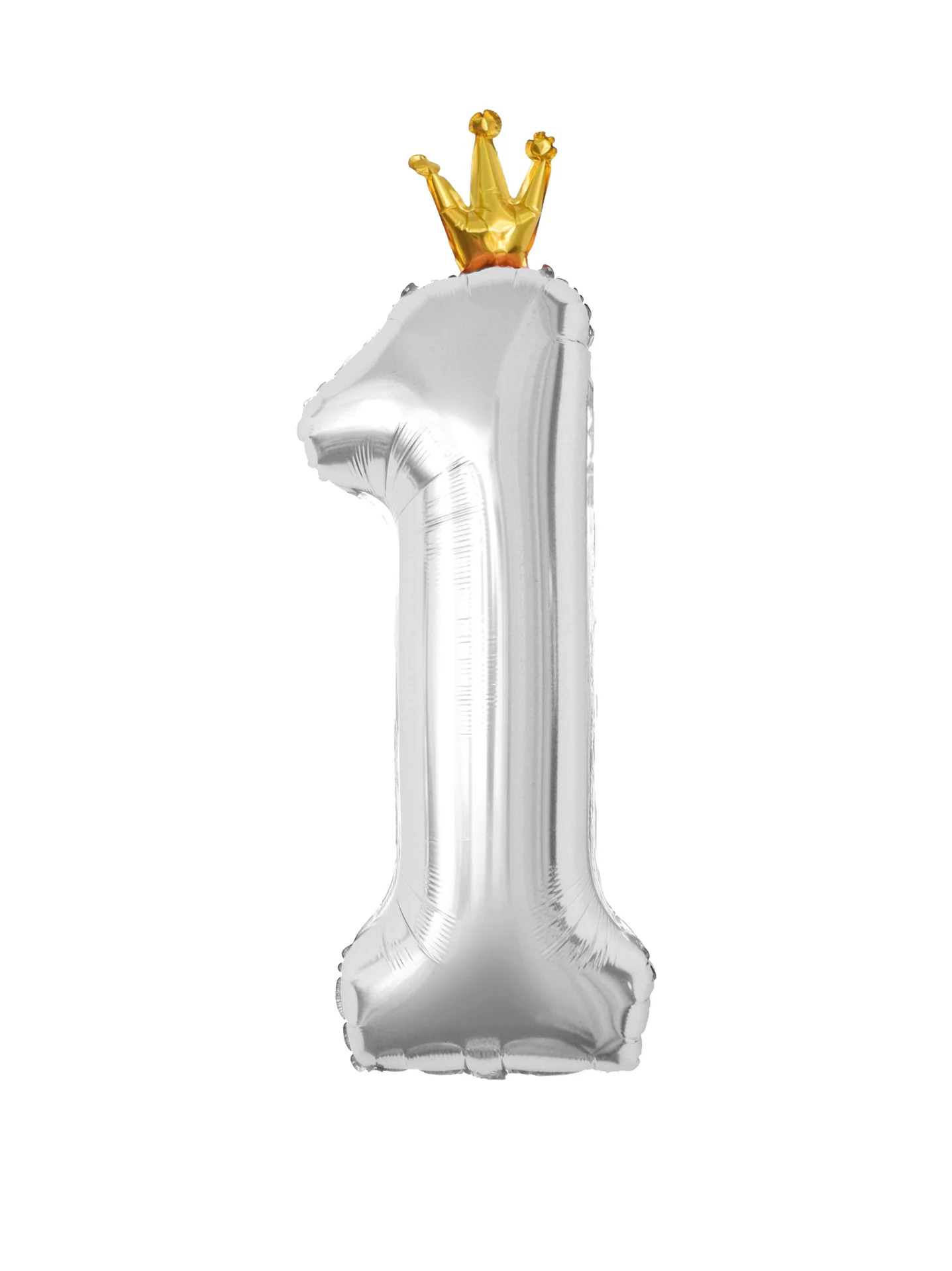 Цифра фольга Crown Silver 1