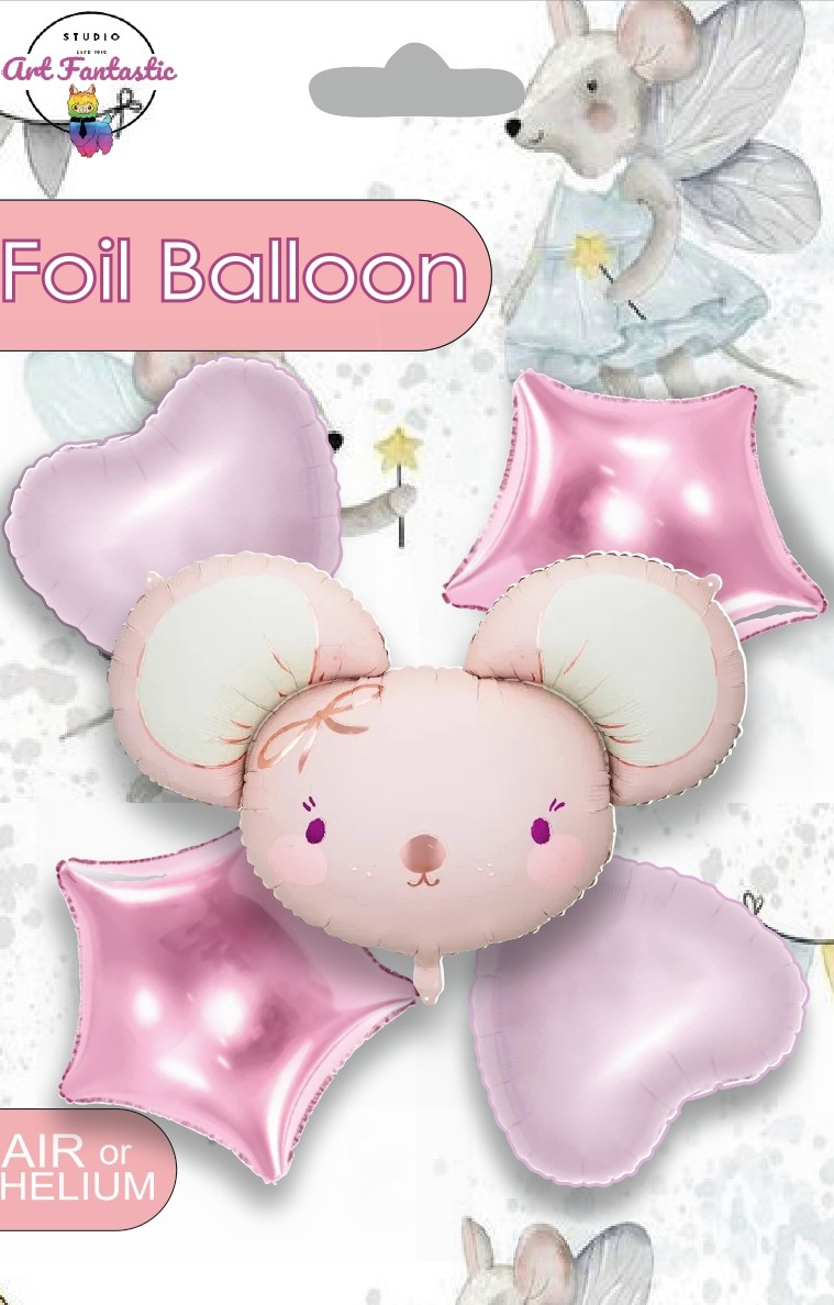 Set Pink Mouse