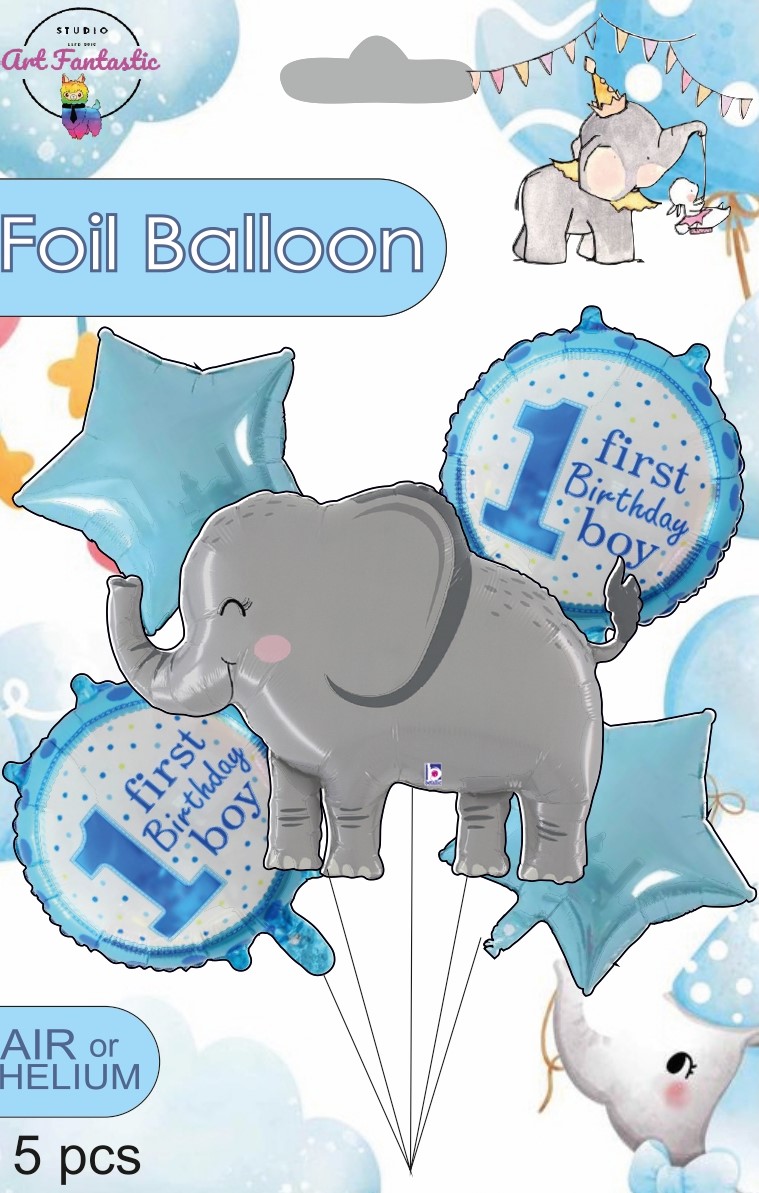 SEt elephant Grey
