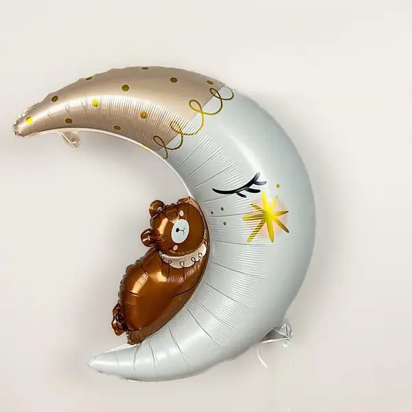 Фигурка медвежонок на луне