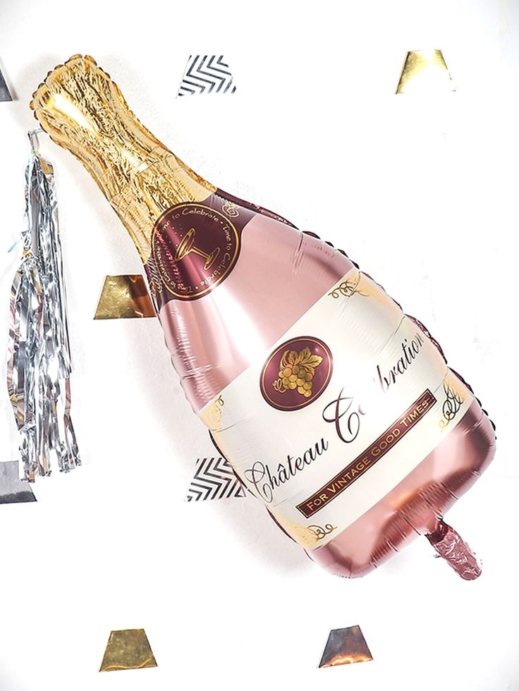 Figurina Champagne Rose