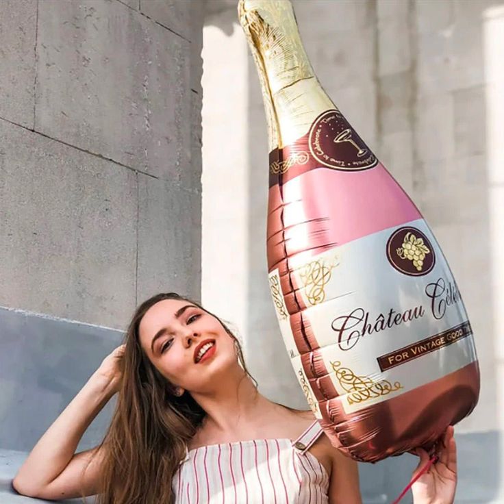 Figurina Champagne Rose