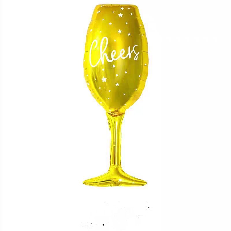 Figurina glass Gold