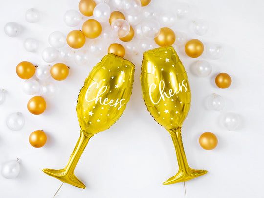 Figurina glass Gold