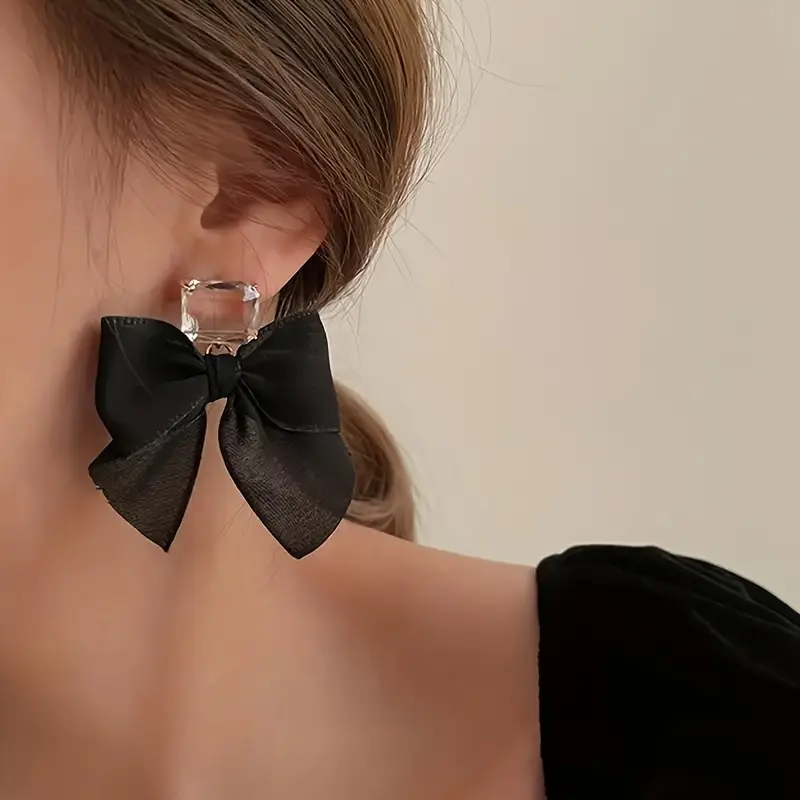 Серьги Бантик