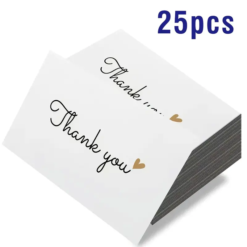 25 buc cartele pentru multumire