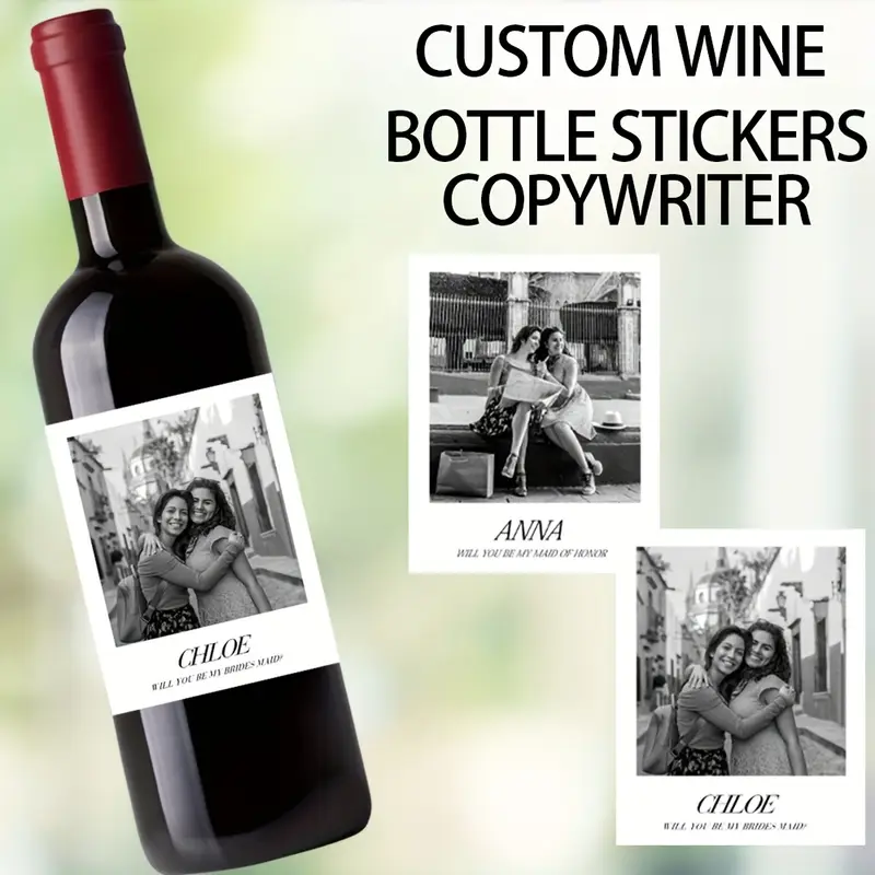 20 de etichete peronalizate pentru sticla de vin