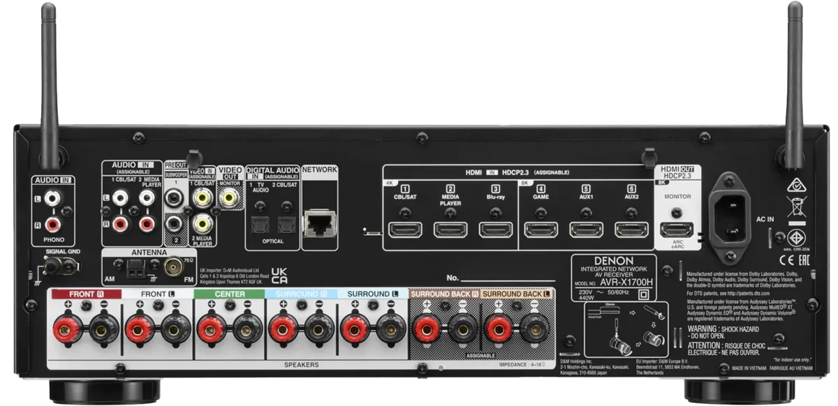 DENON AVR-X1700H