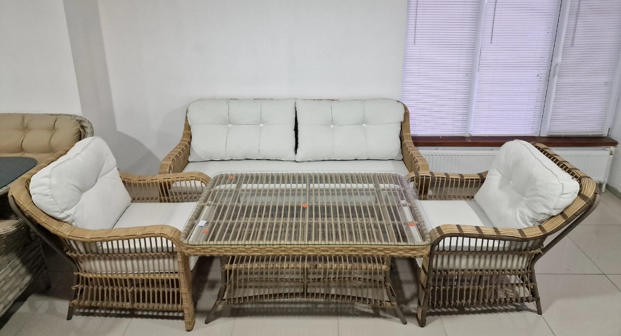 Set de mobilier de grădină Aybike 4 piese