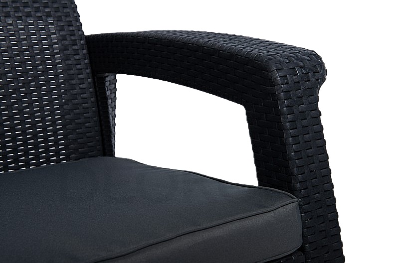 Set de mobilier de grădină NOVARA 5 piese Antracit