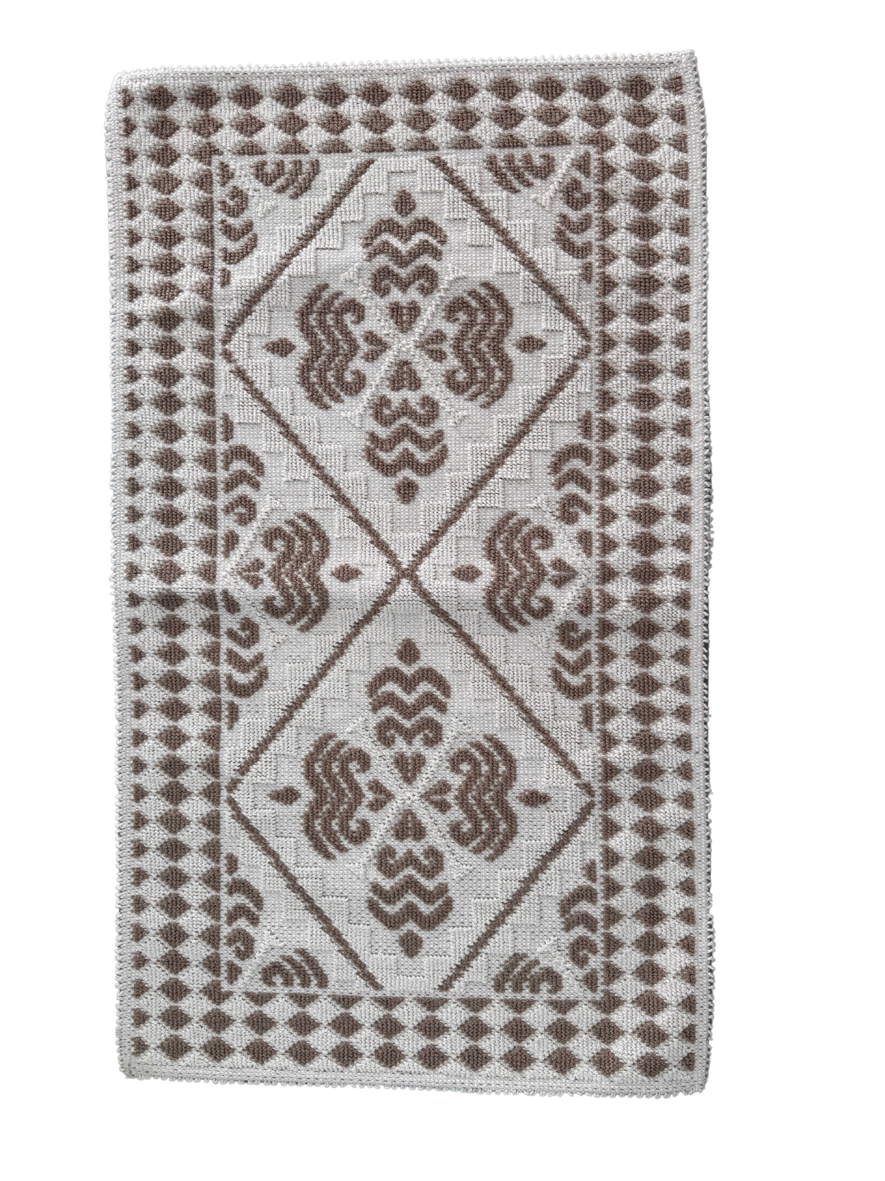 Set covoare mat pentru baie 2 bucati 60x100cm/ 50x60cm 2