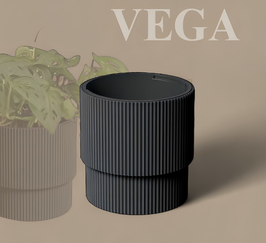 Ghiveci VEGA nr 3 Antracit