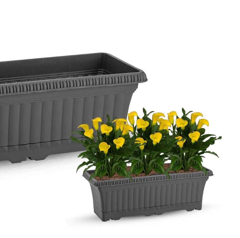 Ghiveci pentru balcon OVA nr 1 Antracit