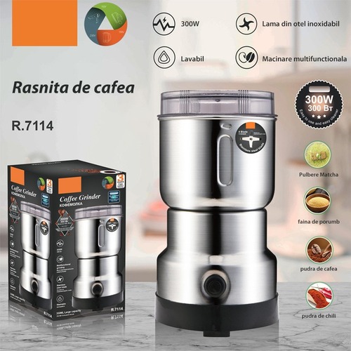 Râșniță Electrică – Râșnire Rapidă și Eficientă pentru Cafea și Condimente