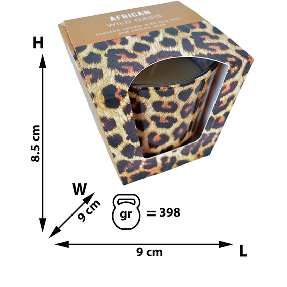 🕯️ Lumânare aromatică în pahar African – 115 g