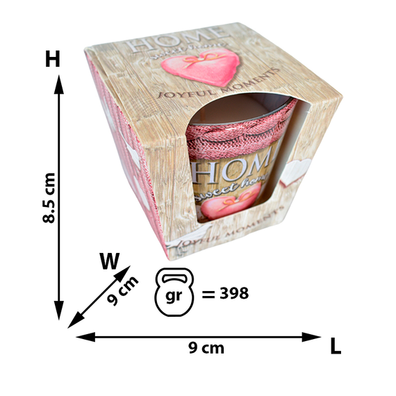 🕯️ Lumânare Aromatică "Home Sweet Home" – 115 g