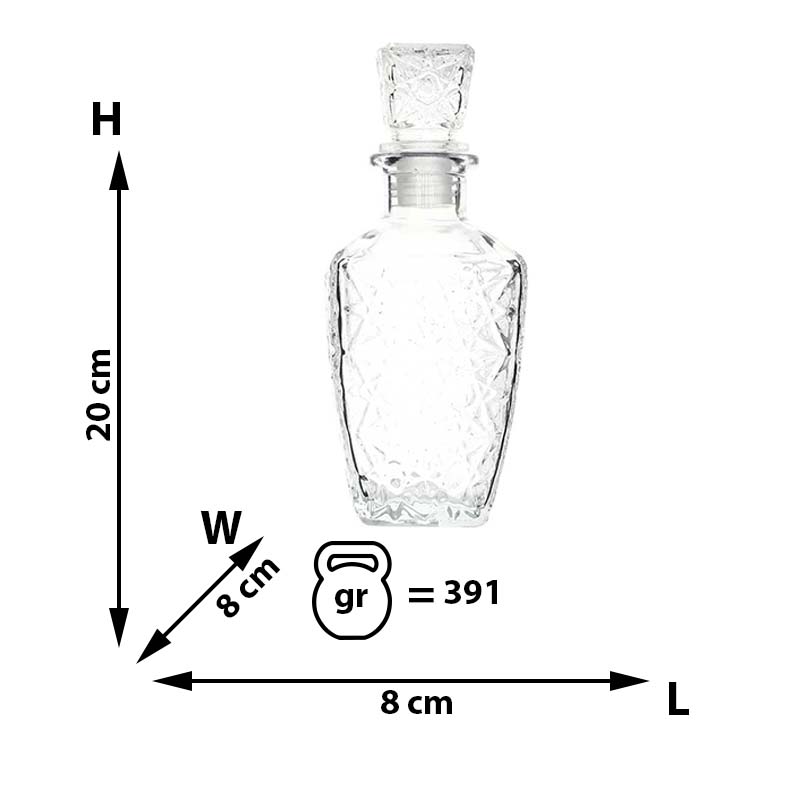 Carafa 500 ml – Decantor elegant pentru vinuri