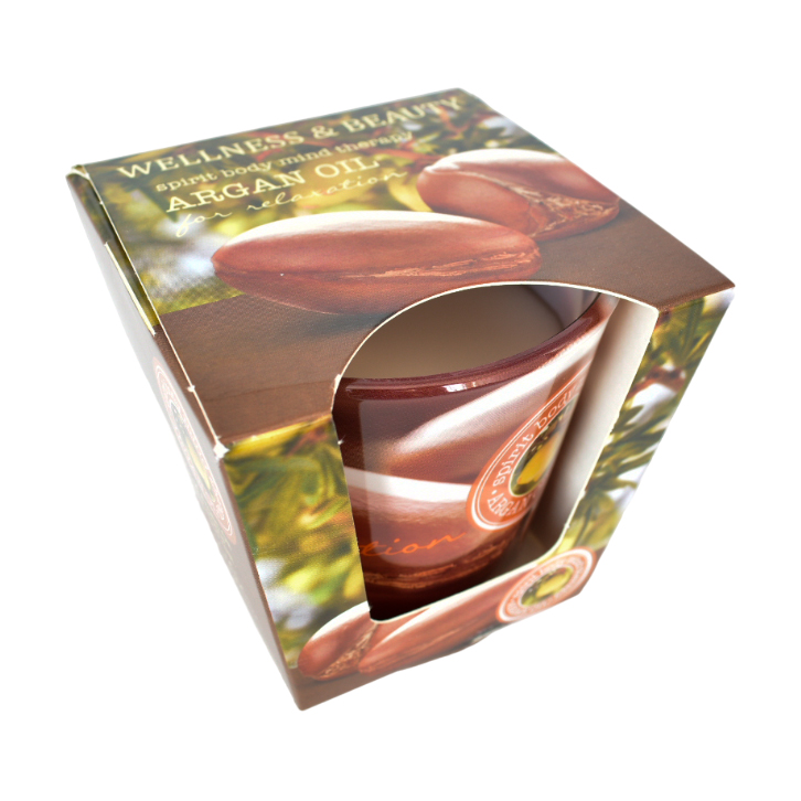 🕯 Lumânare Parfumată în Pahar – Wellness & Beauty (115 g)