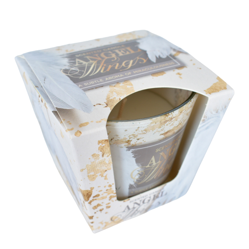 🕯 Lumânare Parfumată în Pahar – Angel Wings (115 g)