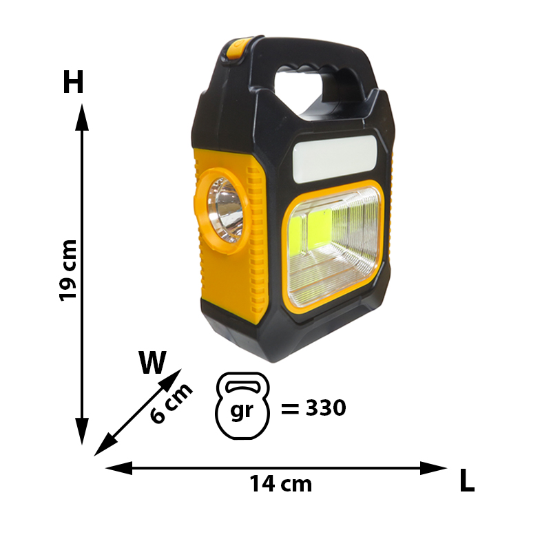 Lanterna Puternică cu Acumulator JY978B – Iluminare Fiabilă în Orice Situație