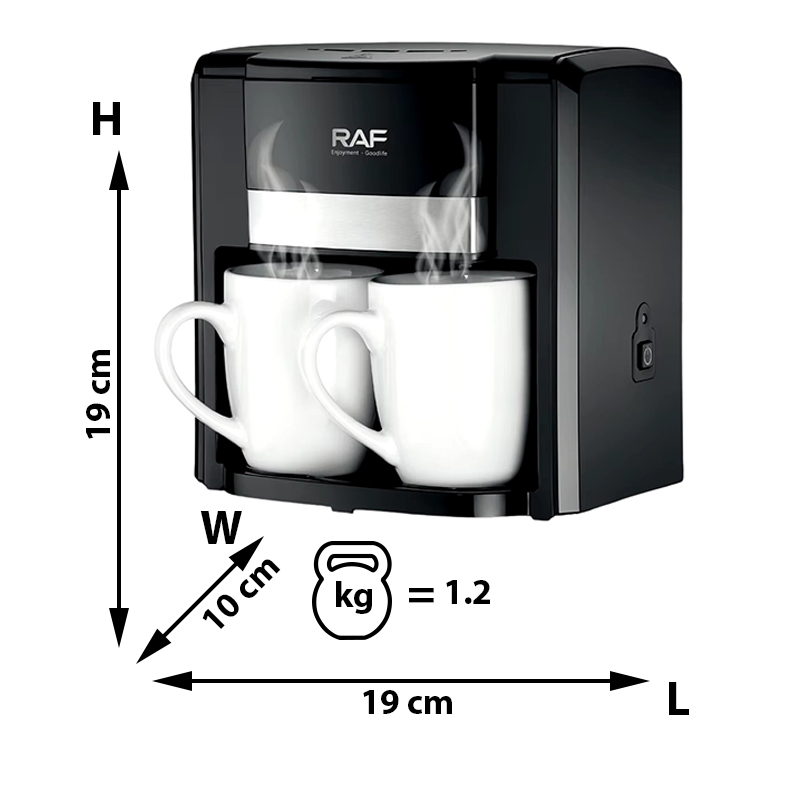 Cafetieră RAF – Aroma perfectă a cafelei în fiecare dimineață!