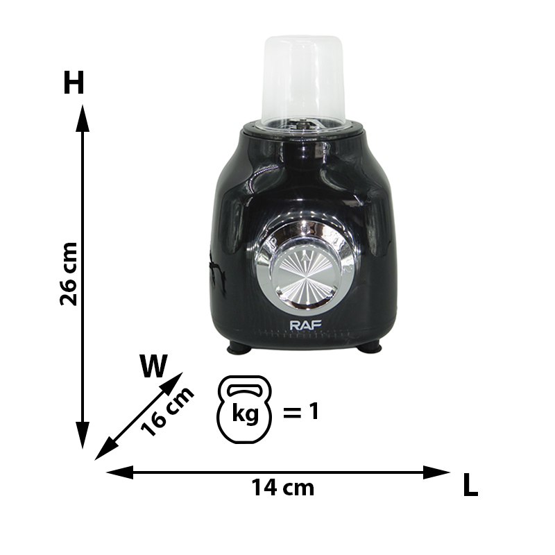 Blender cu moară de cafea RAF R2822 – Versatilitate și eficiență în bucătăria ta!