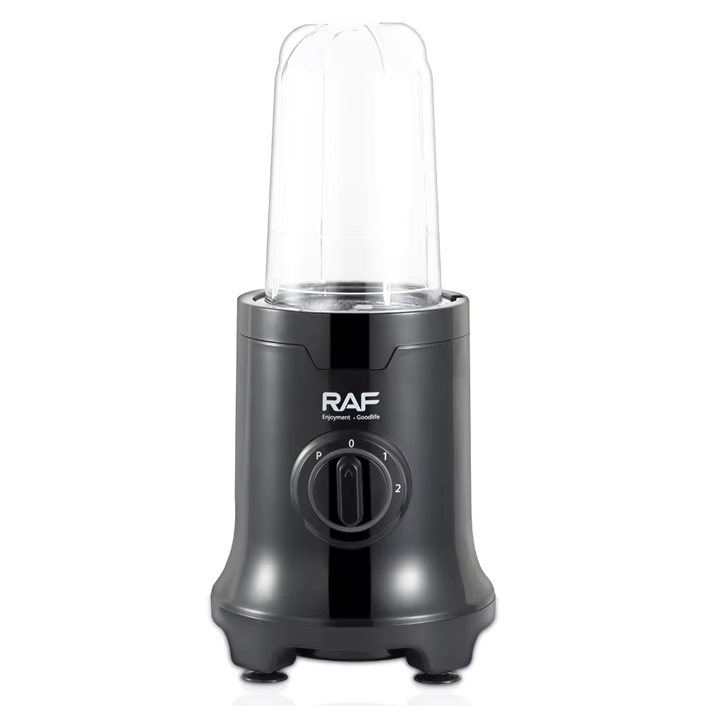 Blender RAF Negru 4 în 1, 400W, 5 accesorii – Putere și versatilitate în bucătărie