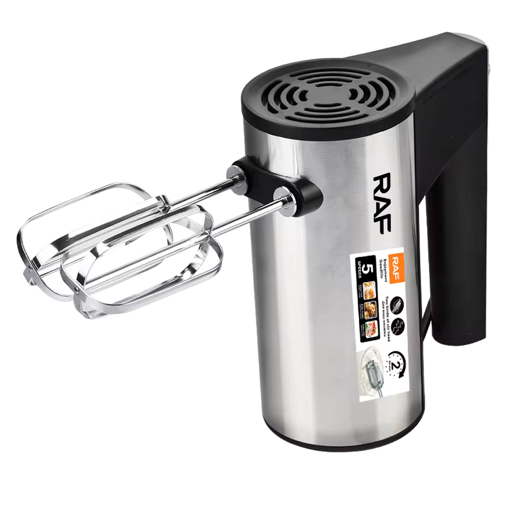 Mixer Electric RAF R6629, 450W, 5 Viteze, Palete și Cârlige pentru Aluat