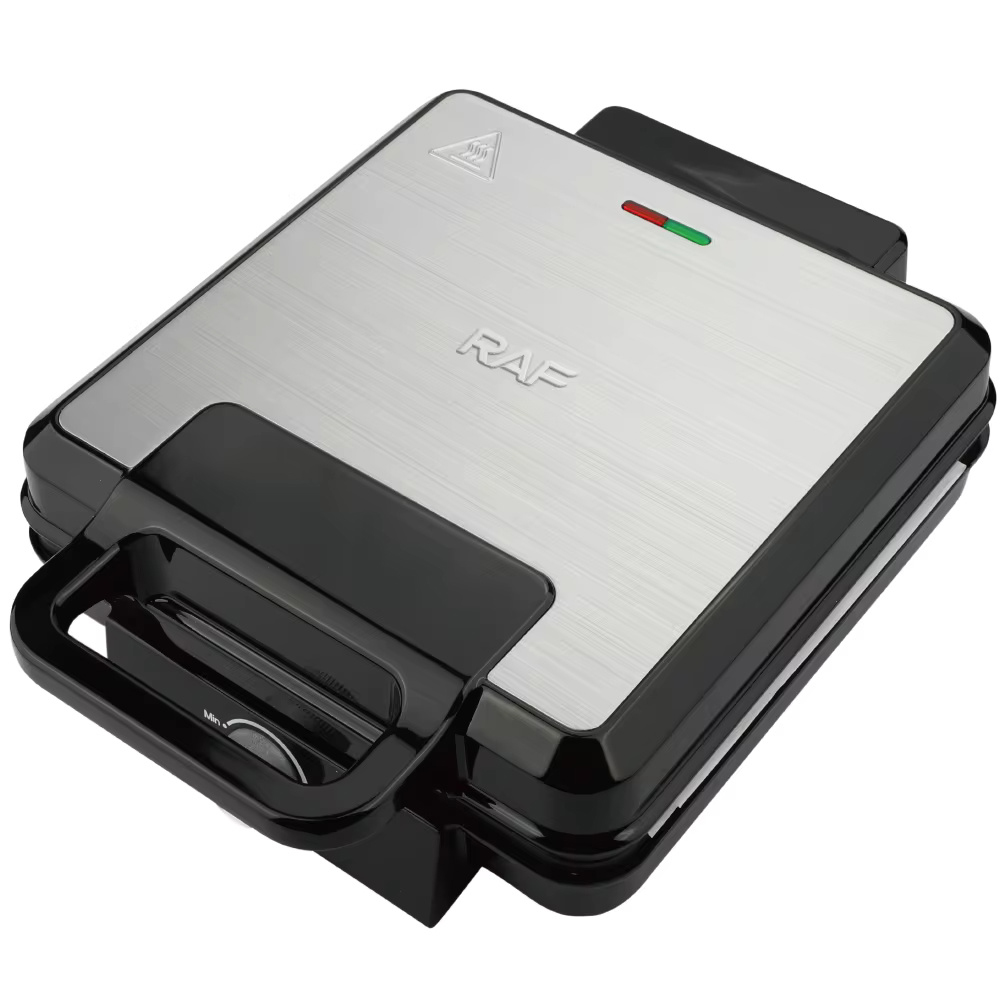 Aparat de vafe RAF 1500 W, Negru
