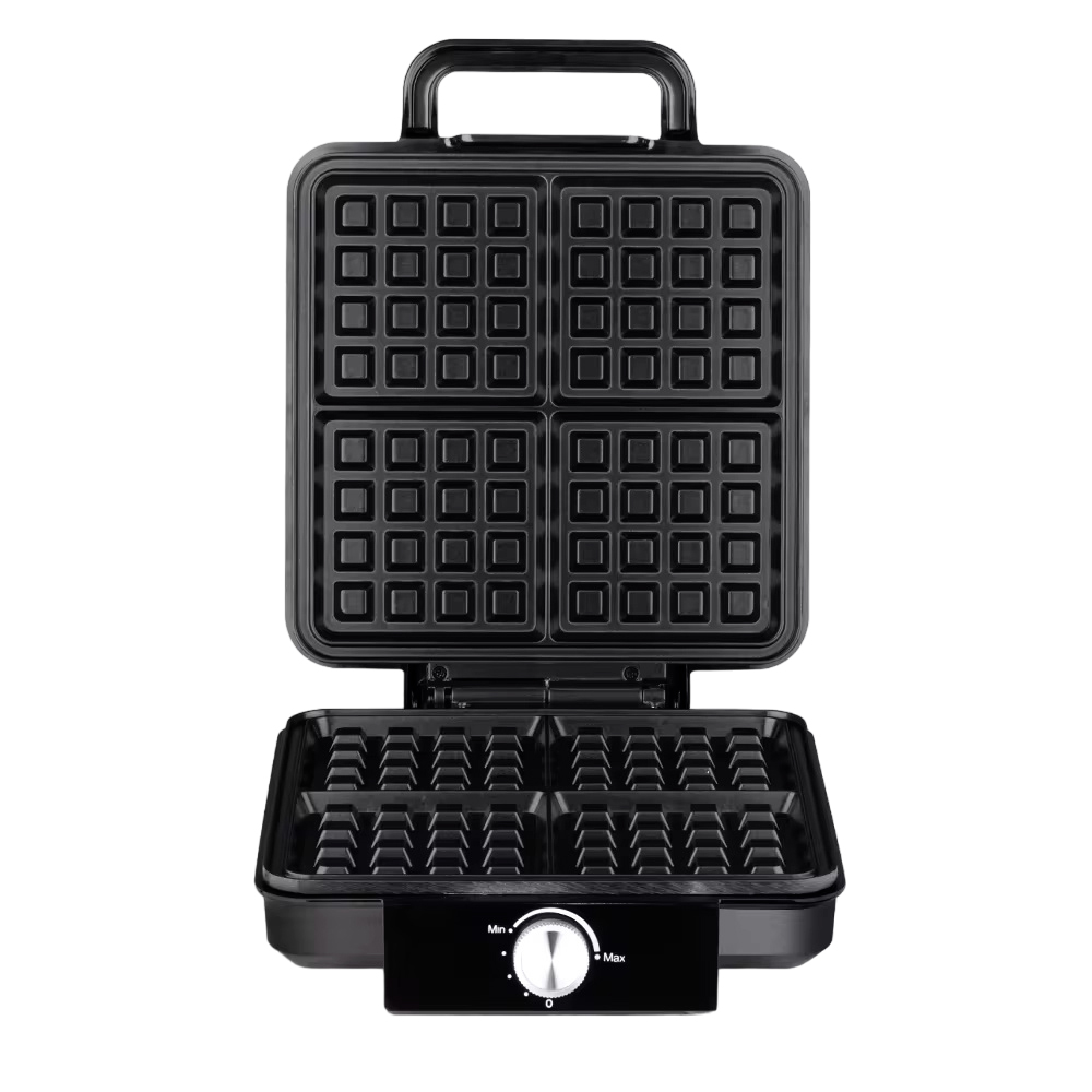 Aparat de vafe RAF 1500 W, Negru