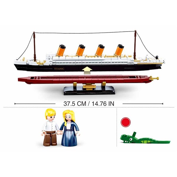 Set de construcție Sluban – Titanic 🚢