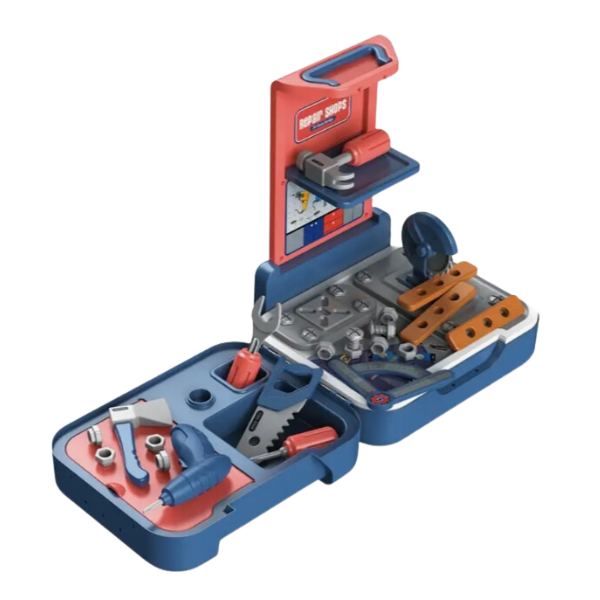 🛠️ Set de unelte pentru copii – Meșterește ca un profesionist! 🔧